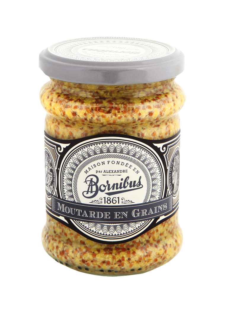 French Mustard “À l’ancienne” (Whole Grain Mustard)