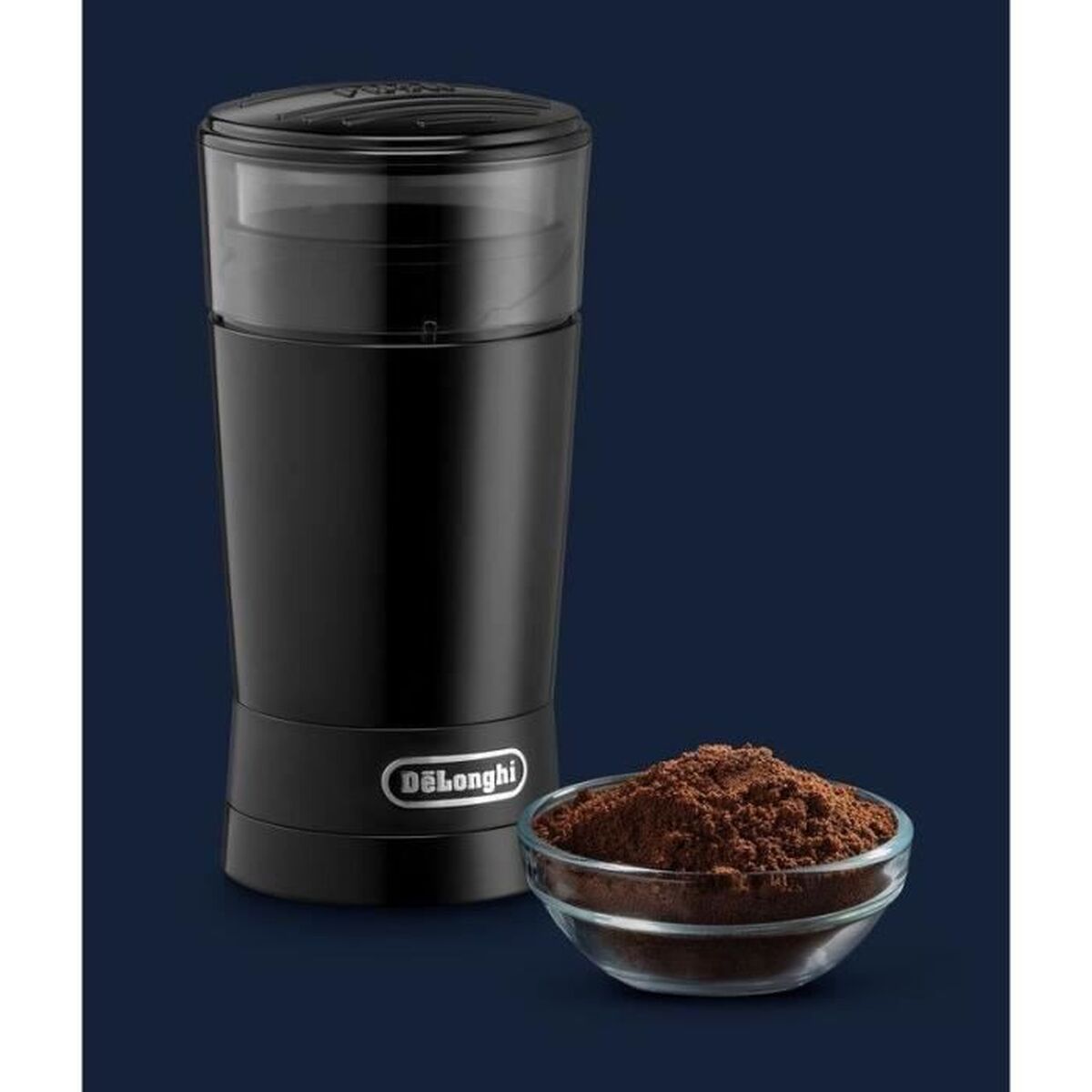 De'Longhi Coffee Grinder KG 200 – 170W Stainless Steel Blade Grinder, 90g Capacity