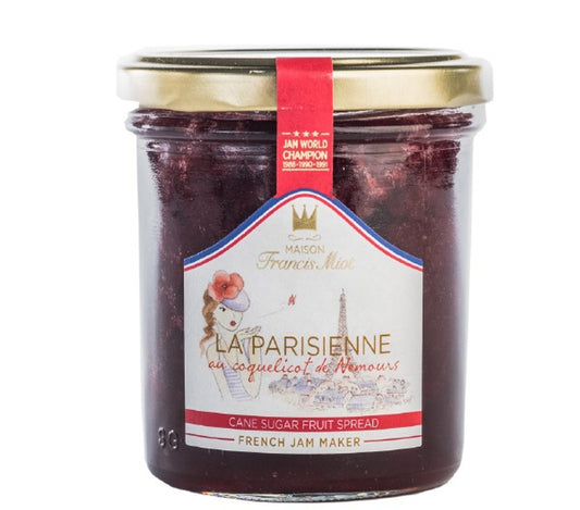 ArtIsanal Cherry, Strawberry and poppy Jam "La Parisienne"