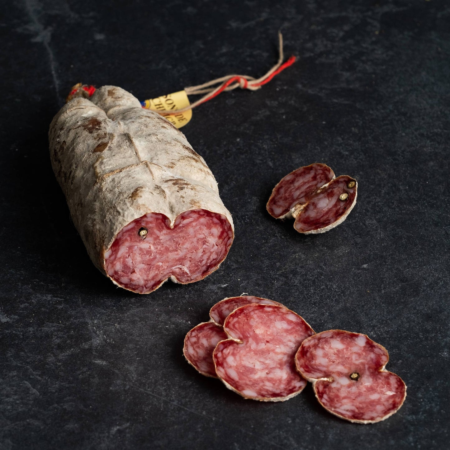 Dry-Cured Saucisson with Saint-Joseph Wine – IGP Ardèche