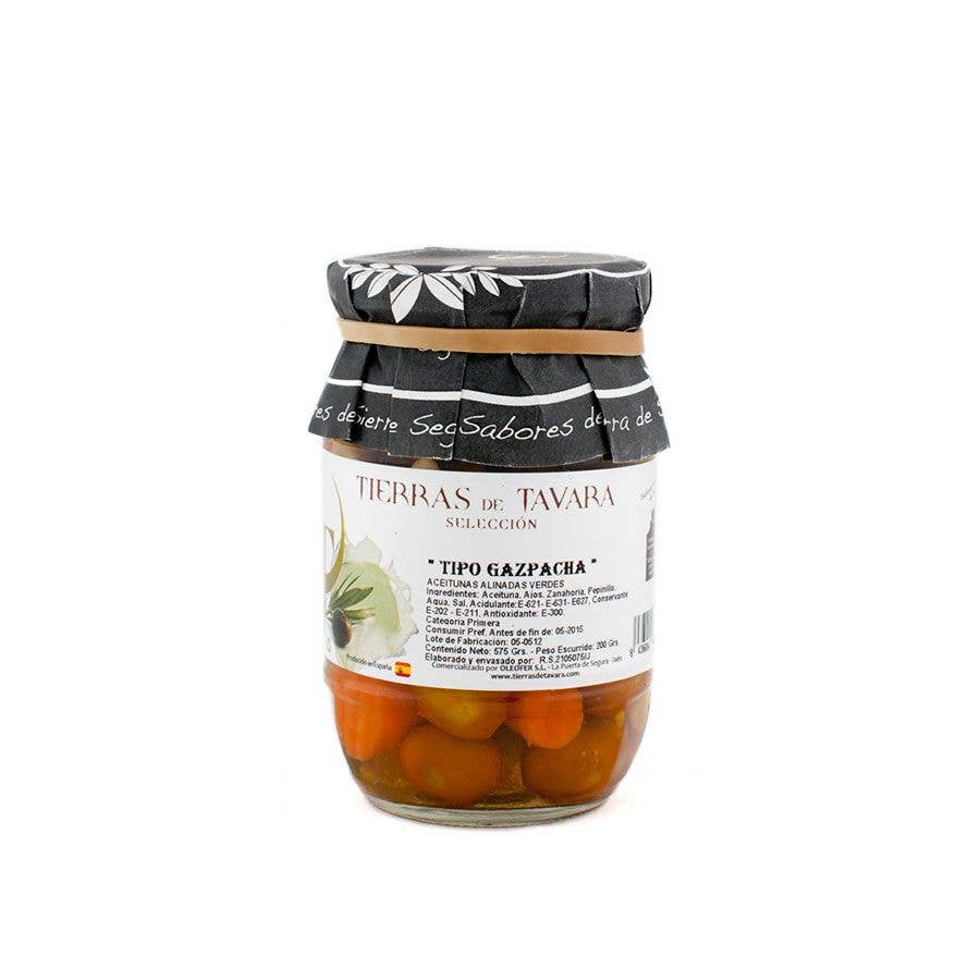 Andalusian Gourmet Olives "Gazpacha"