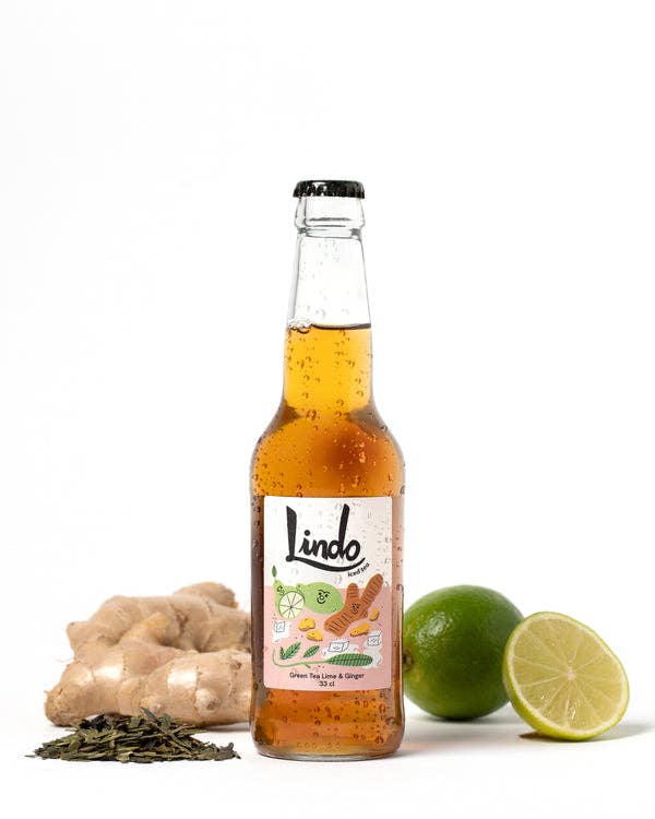 Green Tea with Lime and Ginger