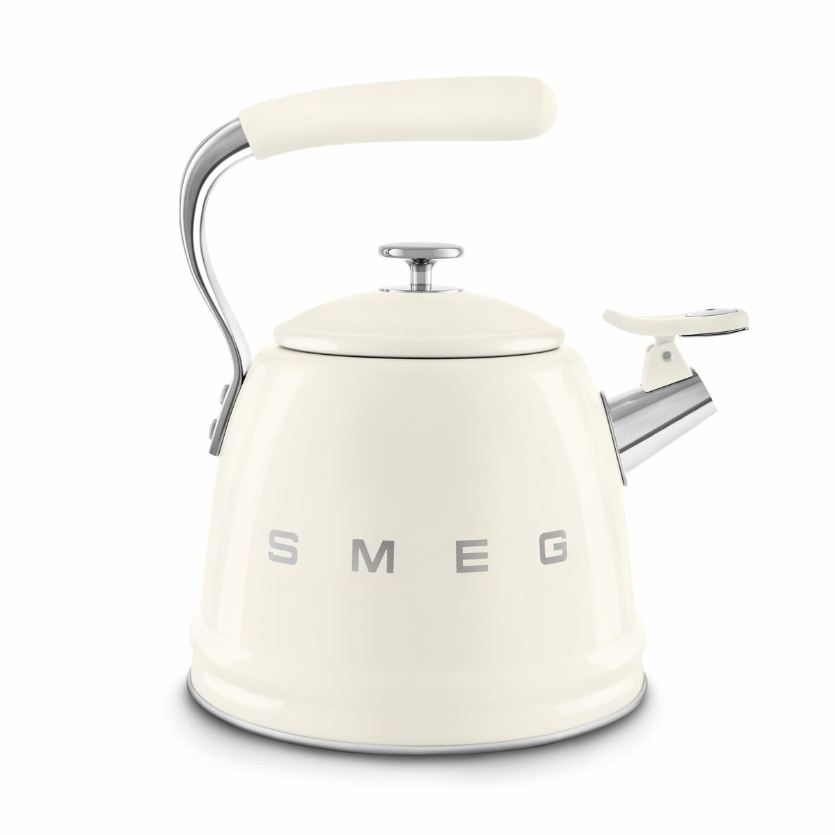 Cream-colored kettle Smeg Maison Eli gourmet