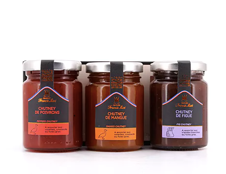 Trio of Artisanal Chutneys