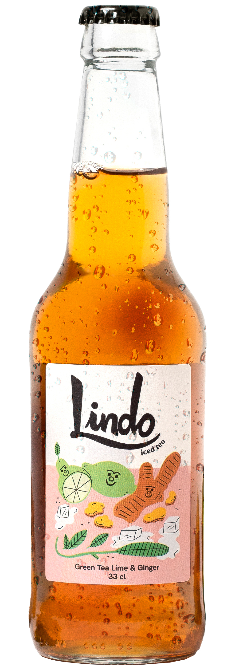 Green Tea with Lime and Ginger