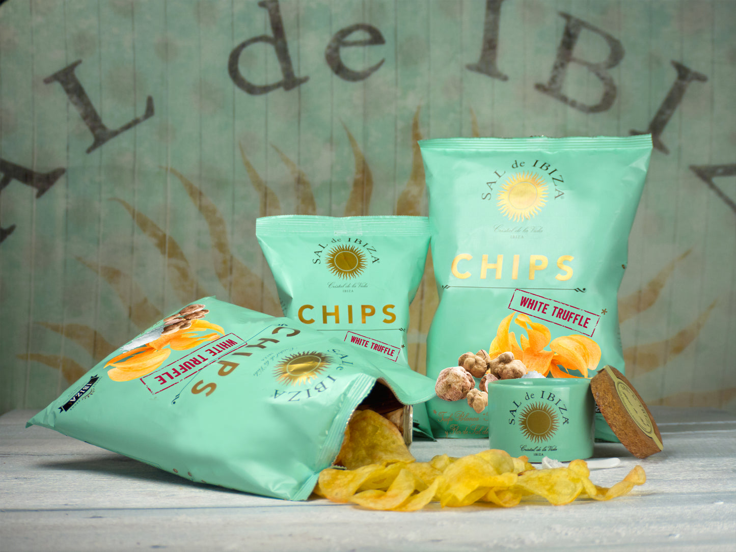 Crisps white Truffle “a la Flor de Sal” de Ibiza 🏝️