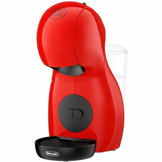 DeLonghi Piccolo XS EDG210 red capsule coffee machine with 15 bar pressure 